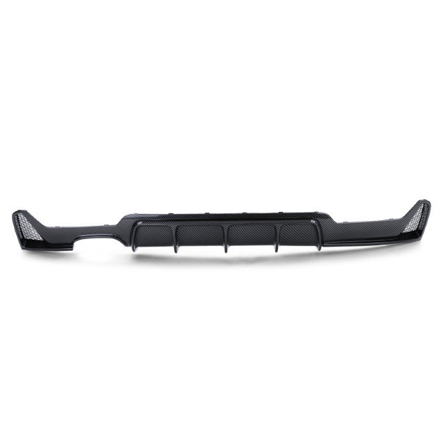 Diffusor BMW 4-serie F32 / F36 2013- Carbon Look M-Pakket Dubbel Links