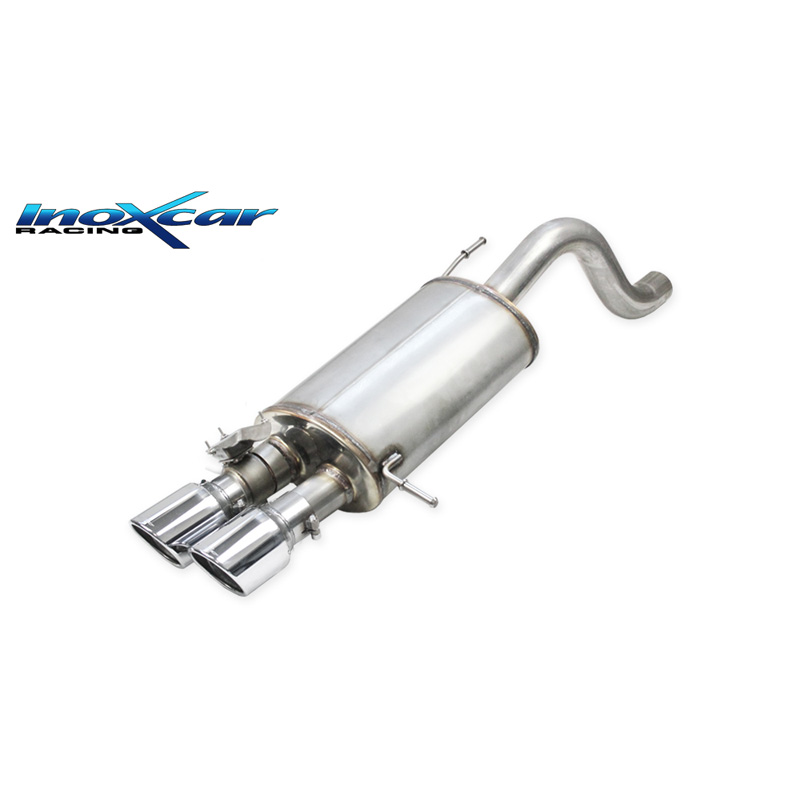 100% Inox Sport Exhaust  Hyundai i20 N 1.6 Turbo (204HP) 2020- 2x90mm X-Race