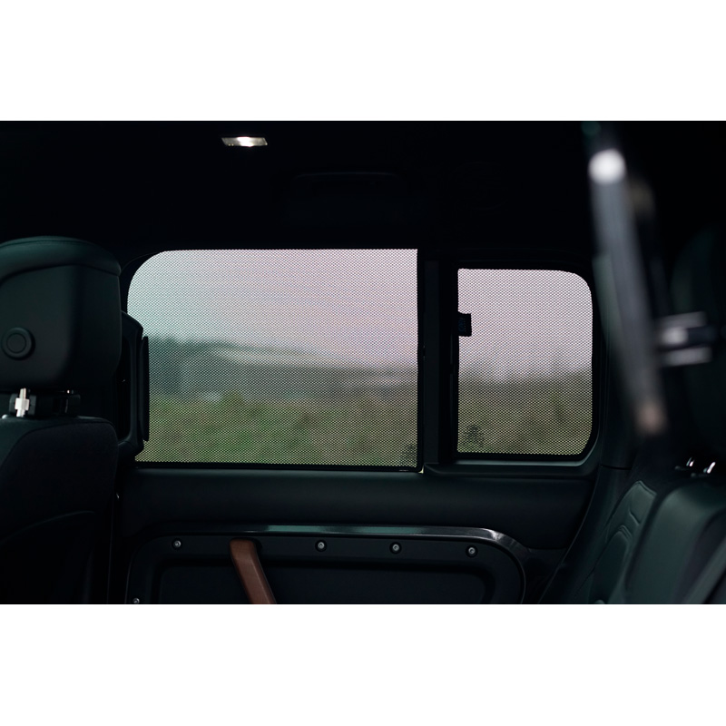Set Car Shades (rear side doors)  Land Rover Defender D130 5-doors 2020- (4-pieces)