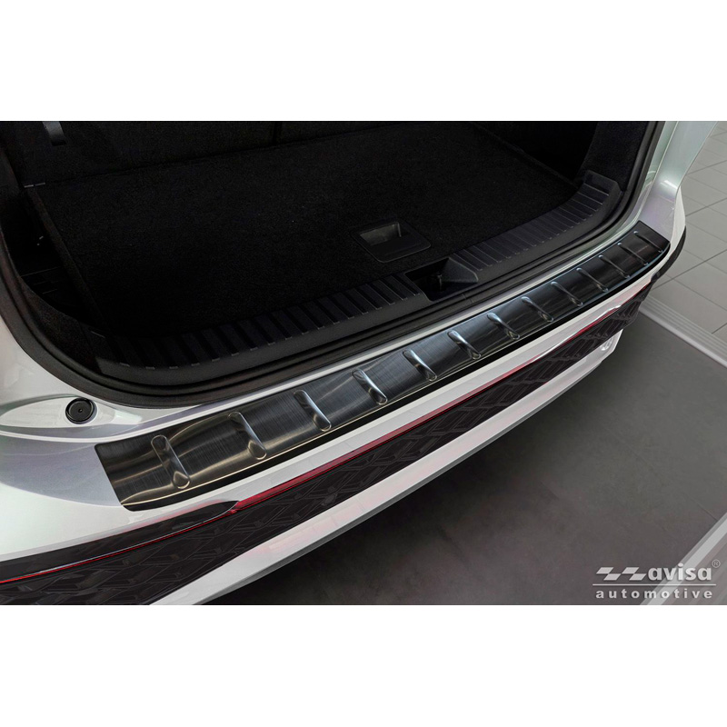 Avisa Stainless Steel Rear Bumper Protector  Volkswagen Tayron 2024- - Black