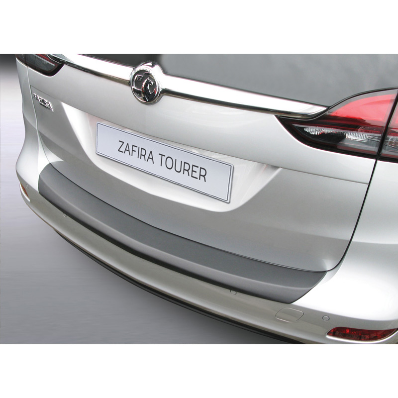 ABS Rear bumper protector  Opel Zafira Tourer 2012-2019 Black