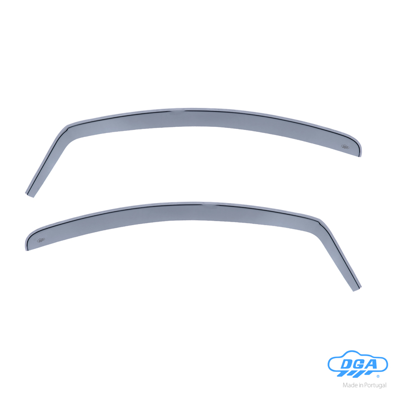 DGA Wind Deflectors  Citroën C1 & Peugeot 107 & Toyota Aygo 3-doors 2005-2014 (2-pieces)