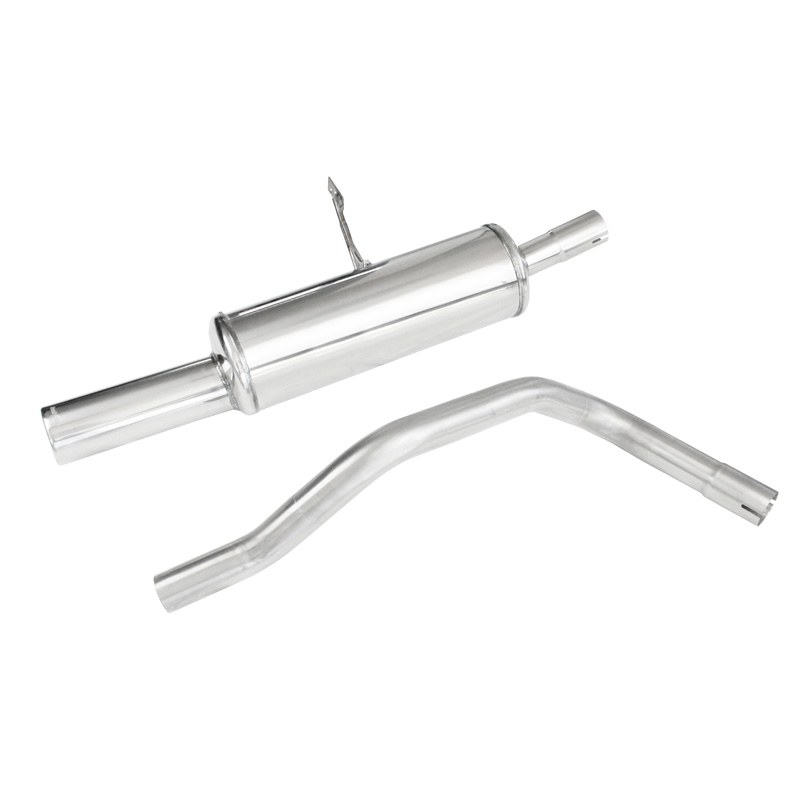 100% Inox Sport Exhaust  Renault Megane Coupe/Cabrio 1.5 dCi (105HP) 2006- 80mm
