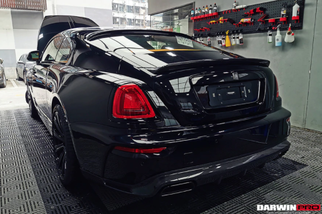 Rolls Royce Wraith BKSS Style Carbon Fiber Spoiler 2016-2020