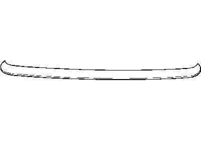 bumper, voor = achter Austin Mini