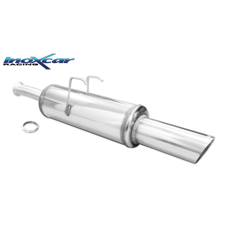 100% Inox Sport Exhaust  Peugeot 405 1.9 110hp -1992 1x90mm Rally