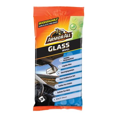Armor All Bio Glass Cleaning Wipes – 20 pieces