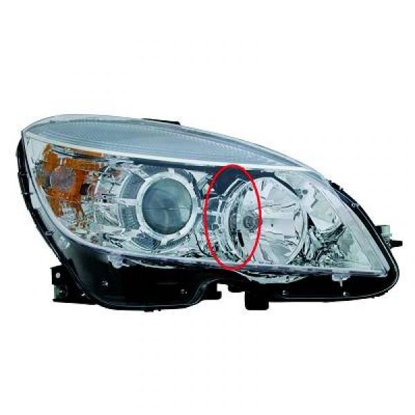 Koplamp links W204 10.07-02.11 TYC