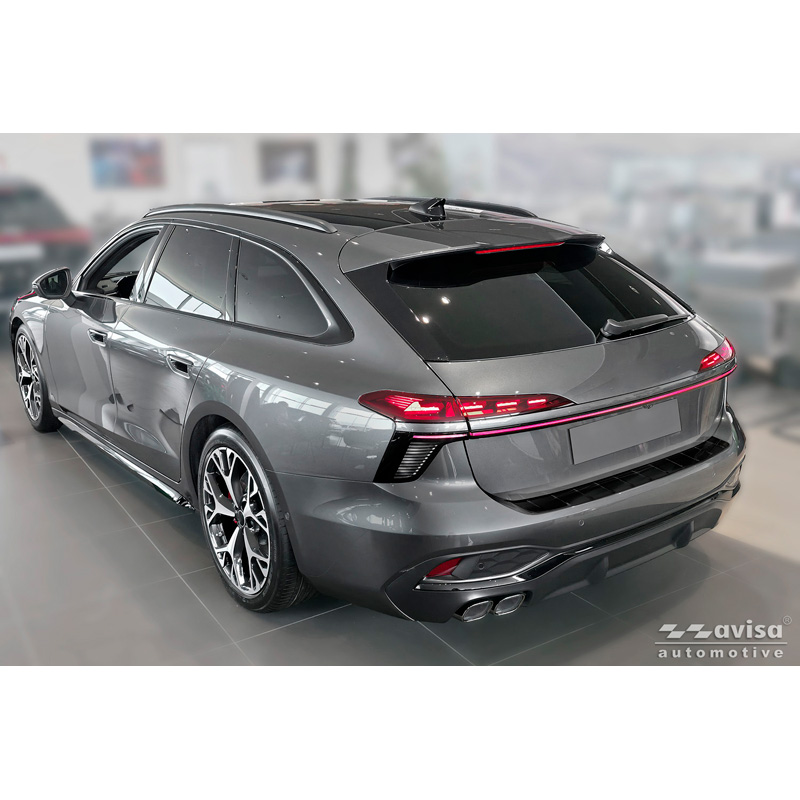 Avisa RVS Achterbumperprotector  Audi A6 (C9) Avant S-Line 2025- - Zwart