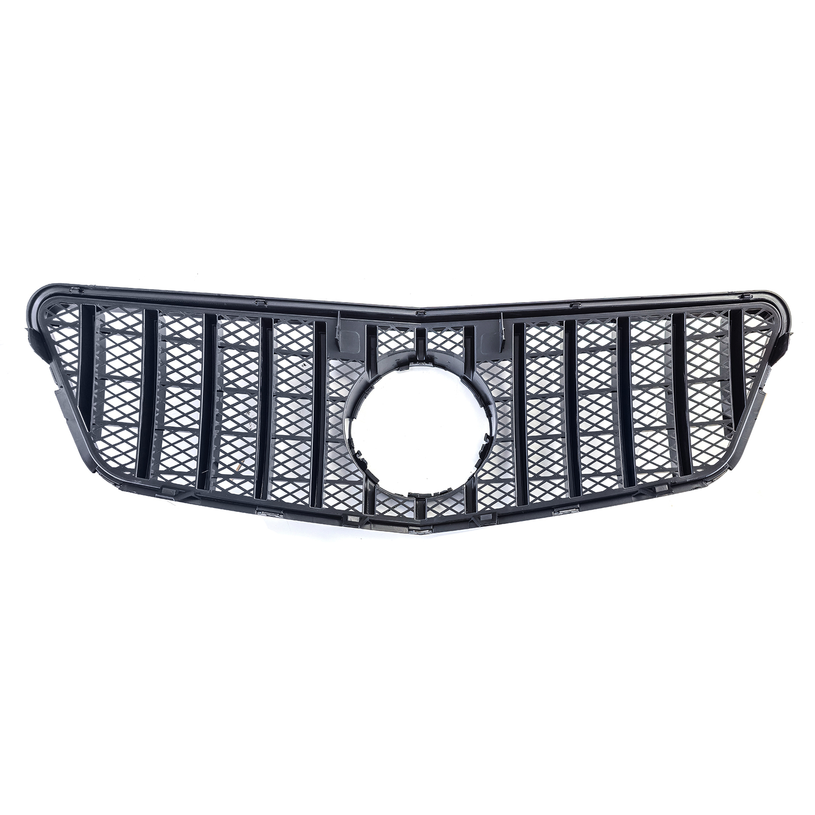 Grill Mercedes W212 S212 (2008-2013) GT-R Design Zwart/Chroom