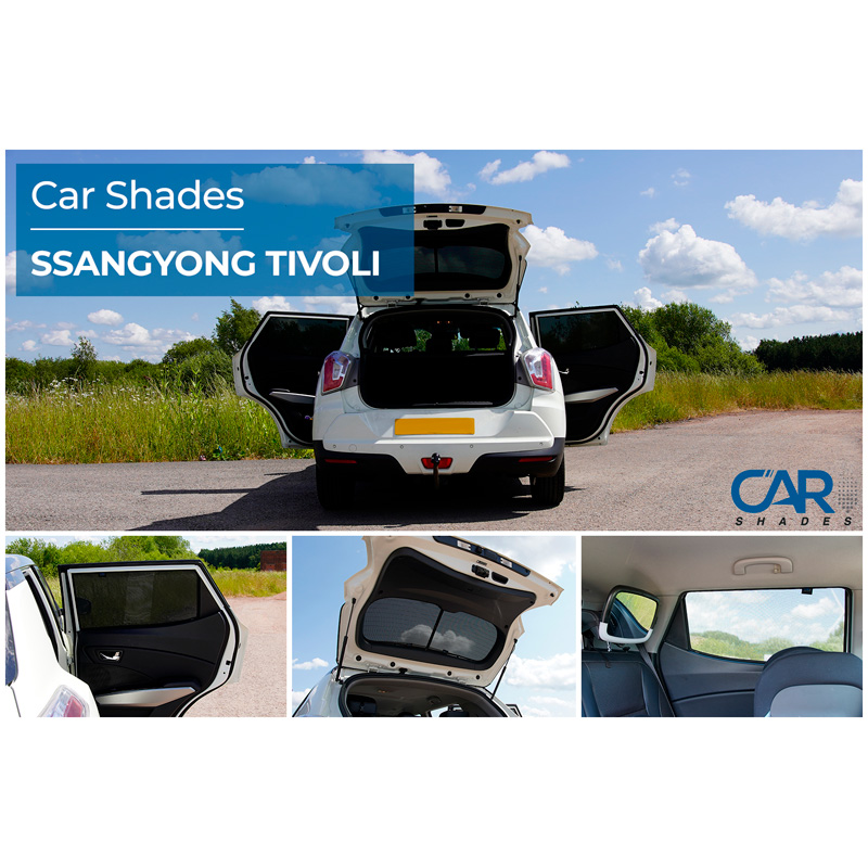 Set Car Shades  SsangYong Tivoli 2015-2023 (4-pieces)