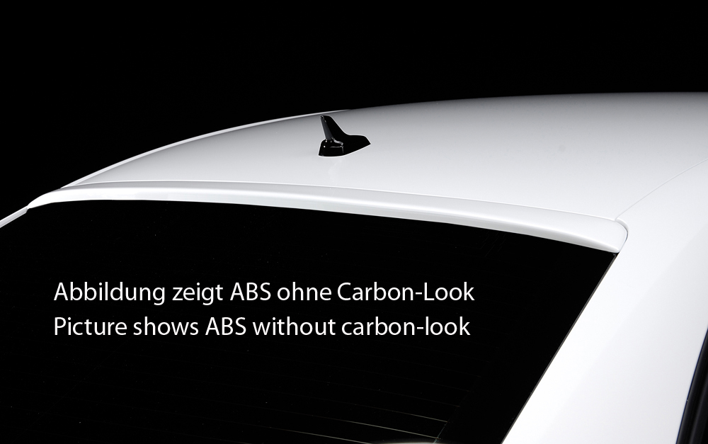 Window spoiler Audi A4 B8 Rieger Carbon