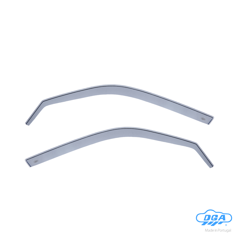 DGA Wind Deflectors  Toyota Starlet (P9) 3-doors 1996-1999 (2-pieces)