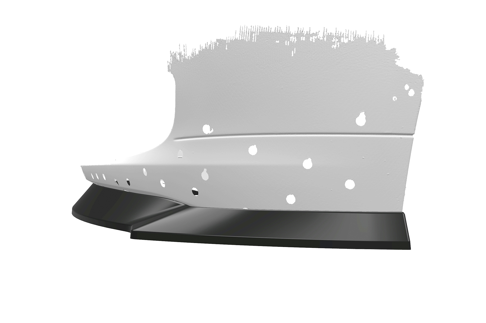 Voorspoiler BMW 5er E60/E61 Carbon Look CSR