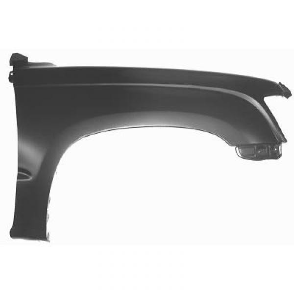 Voorscherm links HILUX 2WD 98-01 2 WIEL AANGEDREVEN/ANTENNE GAT