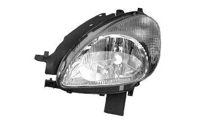 koplamp, H4, elektr verstelb, rechts,-01/2004 Citroen Xsara Pica