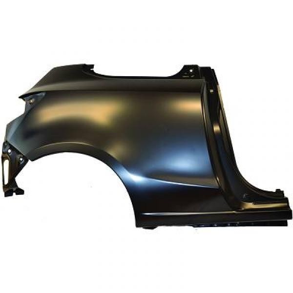 Achterscherm links Mazda 2, 07->> ALLEEN 3 DEURS
