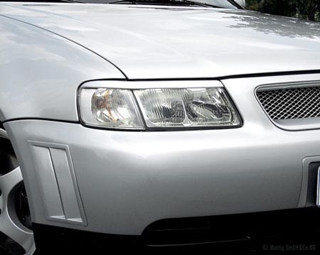 Koplampspoilers Audi A3 8L