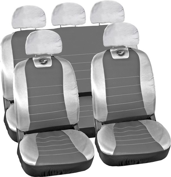 Sparco SPC-Line stoelhoezenset Classic grijs