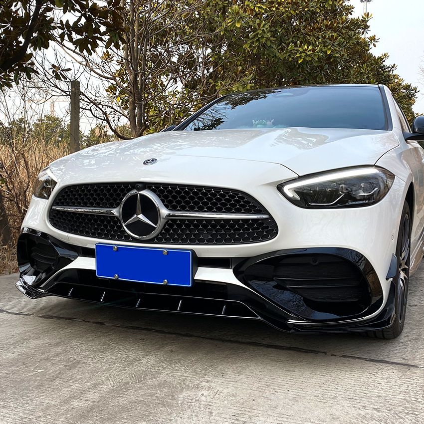 Bodykit Mercedes C Klasse W206 AMG Line Glans Zwart