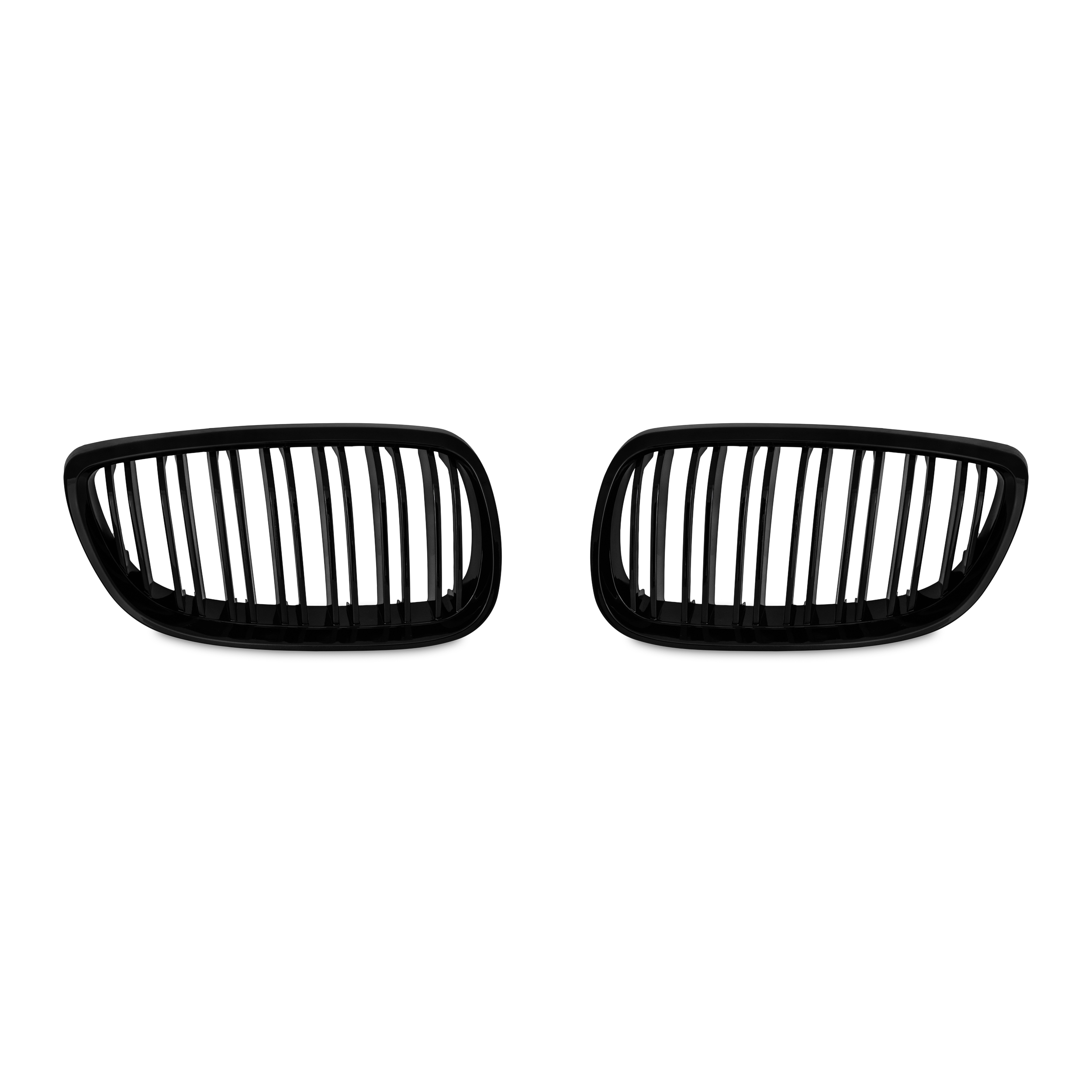Grill Nieren BMW E92, E93 06-10 Glans Zwart