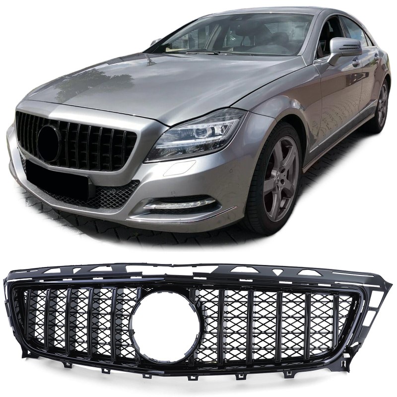 Grill Mercedes CLS C218 11-14 GT Design Zwart