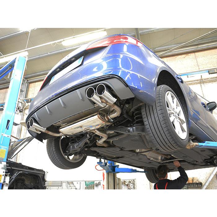 AUDI A3 8V Sedan 1.8 TFSI (180 Hp) 2013 -> 2015 Endpipe kit OO90 Right + OO90 Left