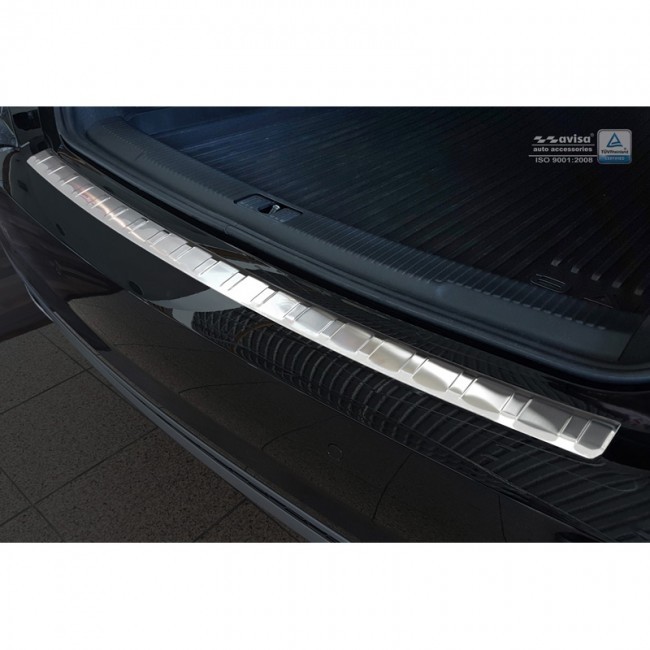 Achterbumper Beschermlijst Audi A6 Sedan Facelift 2015- 'Ribs'