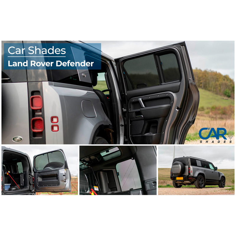 Set Car Shades  Land Rover Defender D110 5-doors 2020- (12-pieces)