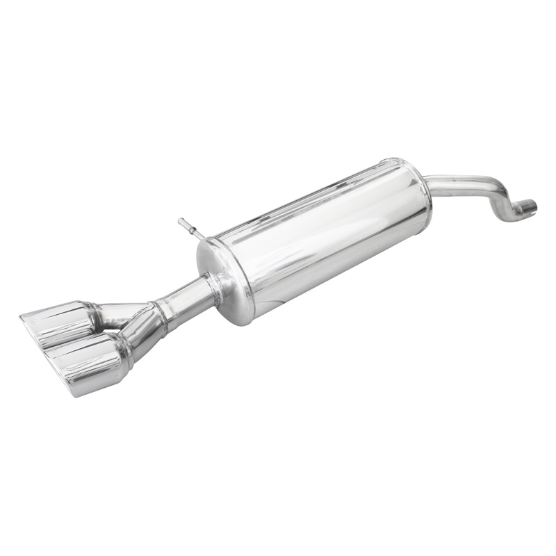 100% Inox Sport Exhaust  Renault Clio 4 1.5 Dci 75hp 2015- Ø 40 2x80mm X-Race