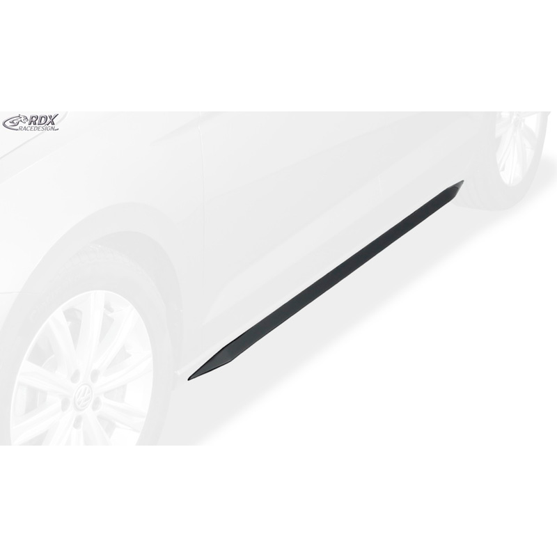 Side skirts 'Slim'  Volkswagen Touran 5T 2015- (ABS glossy black)