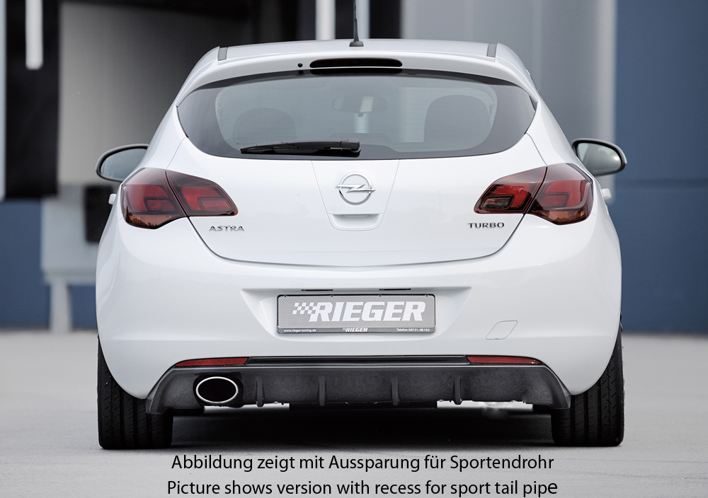 Rieger Achterdiffuser Astra J