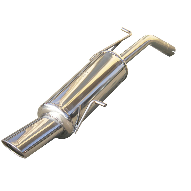 100% Inox Sport Exhaust  Peugeot 207 1.6 16v THP (150HP) 120x80mm (Ø50mm)