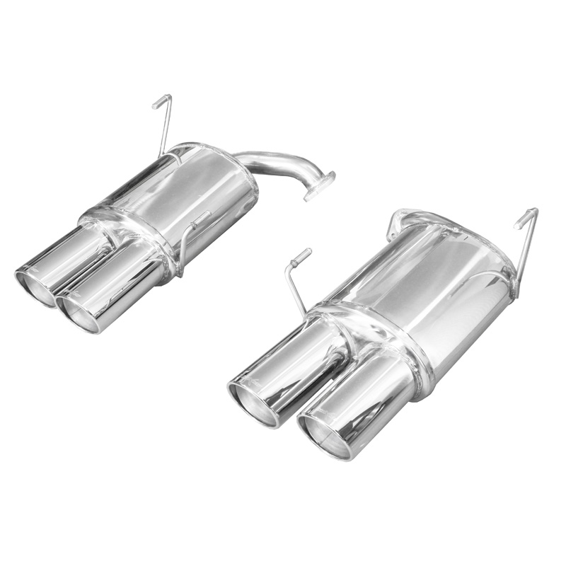 100% Inox Double Sport Exhaust  Subaru Impreza 4WD 2.5T WRX STi 10MY 300hp 2010-2013 2x90mm X-Race