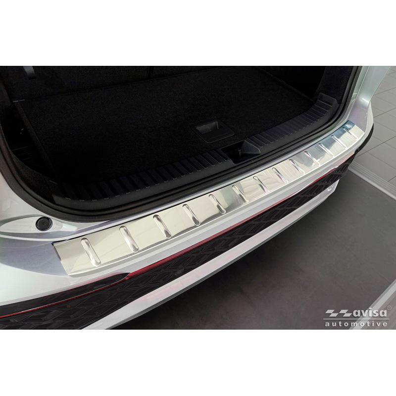 Avisa Stainless Steel Rear Bumper Protector  Volkswagen Tayron 2024- - Silver