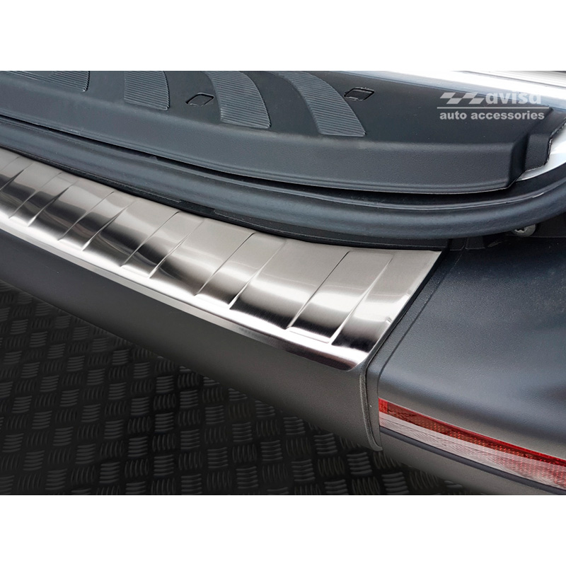 Stainless Steel Rear bumper protector  Mercedes Sprinter III 2018- 'Ribs'