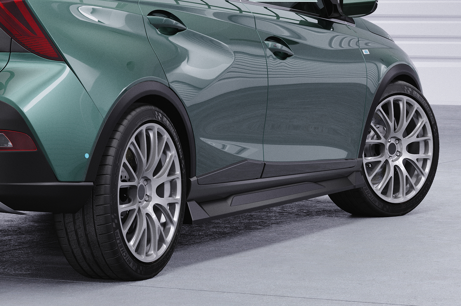 Zijskirts voor Hyundai Bayon SS540