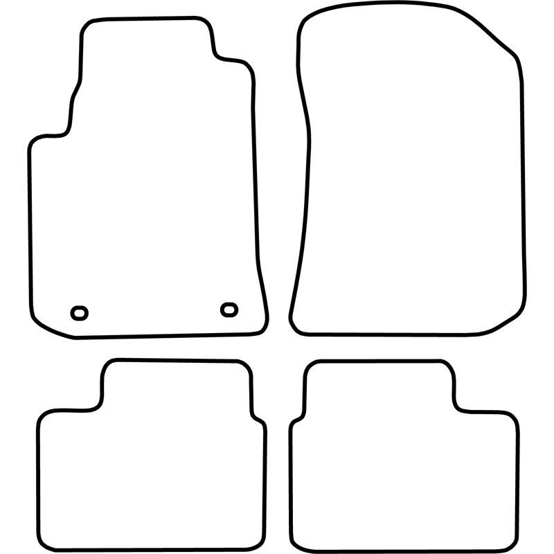 Set velour car mats  Rover 75 1999-2005