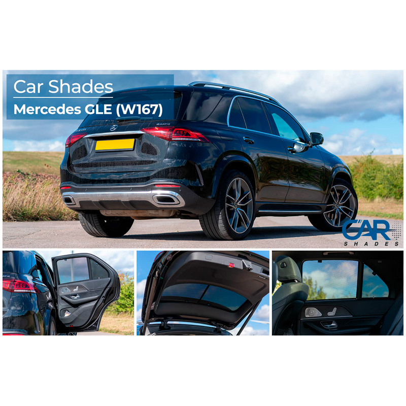 Set Car Shades  Mercedes GLE (W167) 2019- (8-pieces)