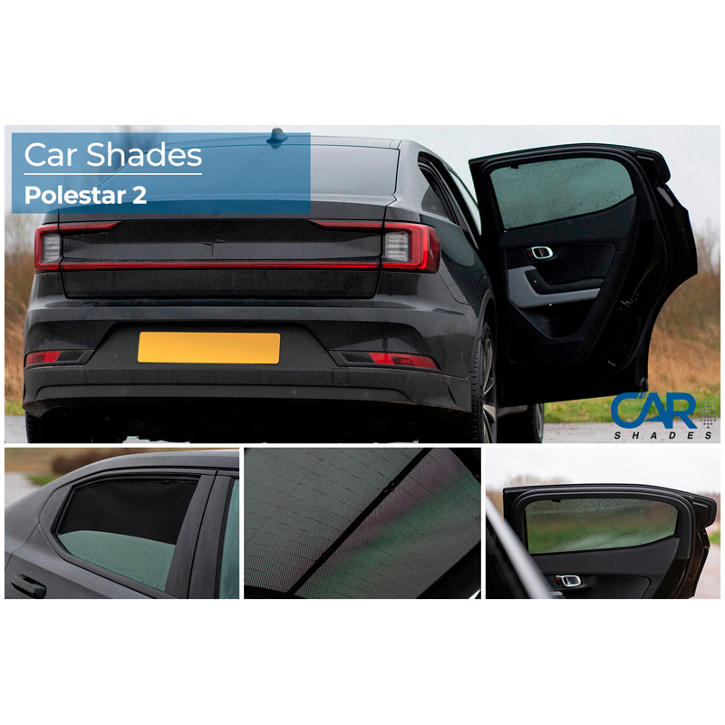 Set Car Shades  Polestar 2 EV 2019- (4-pieces)