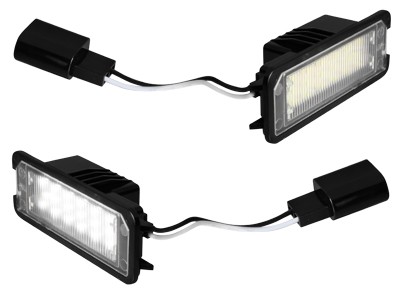 LED License Plate VW Golf IV, Golf V, Lupo 99-06, New Beetle 06-