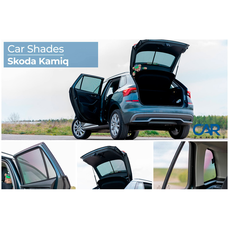 Set Car Shades  Skoda Kamiq 2019- (6-pieces)