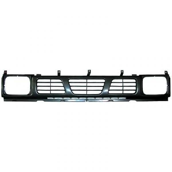 Radiator Grill TERRANO P/U 93-97 ZILVERKLEUR/ZWART