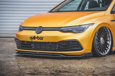 Voorspoiler Volkswagen Golf 8 Maxton Glans Zwart