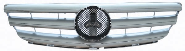 Radiator Grill MB W245, 05-11 SILBER