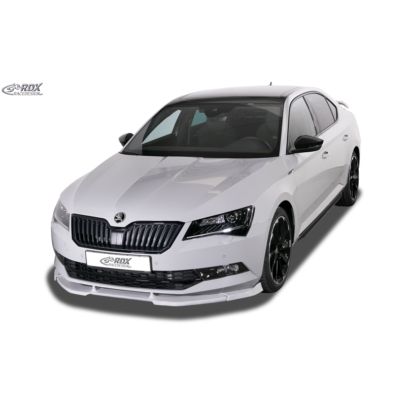 Side skirts 'Slim'  Skoda Superb 3V Sedan/Kombi 2015- (ABS glossy black)
