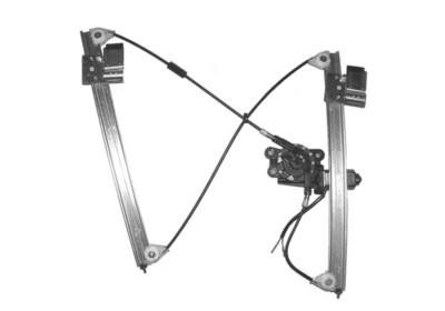 raammechanisme, 4/5 drs, incl motor, voor rechts Seat Ibiza/Cord