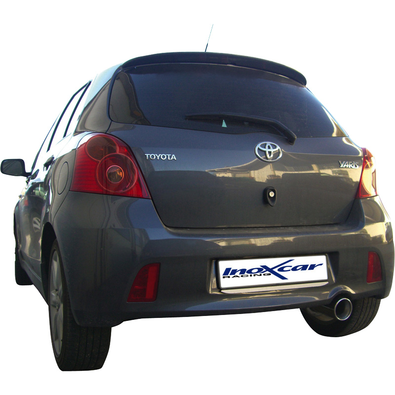 100% Inox Sport Exhaust  Toyota Yaris II 1.8TS (133HP) 2006- 102mm