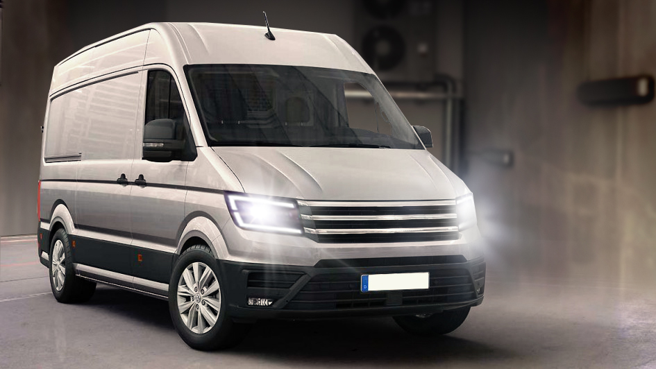 Headlights VW Crafter II 2017-... LED DRL Dynamic