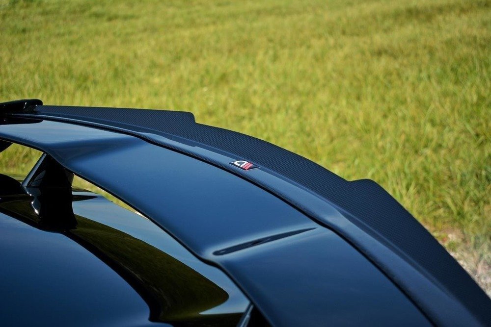 Achterspoiler Lip Mercedes W176 A45 AMG Facelift Glans Zwart Maxton